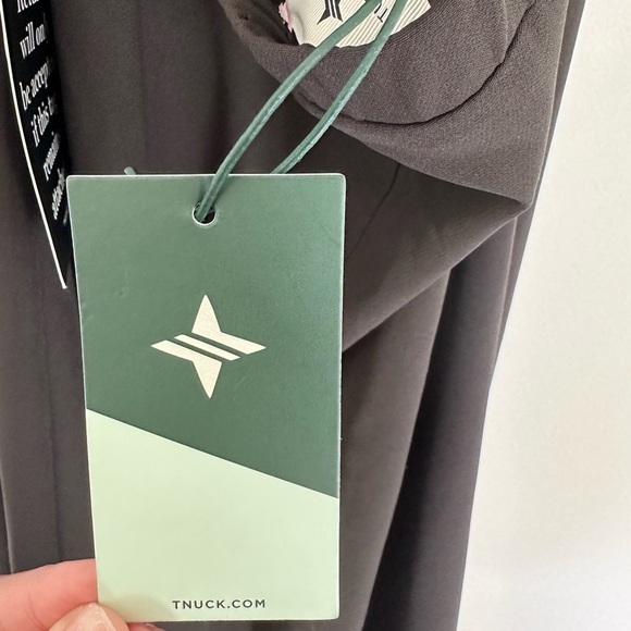 New Tuckernuck Black Jagger Halter Embellished Midi Dress Size XL - Picture 13 of 16